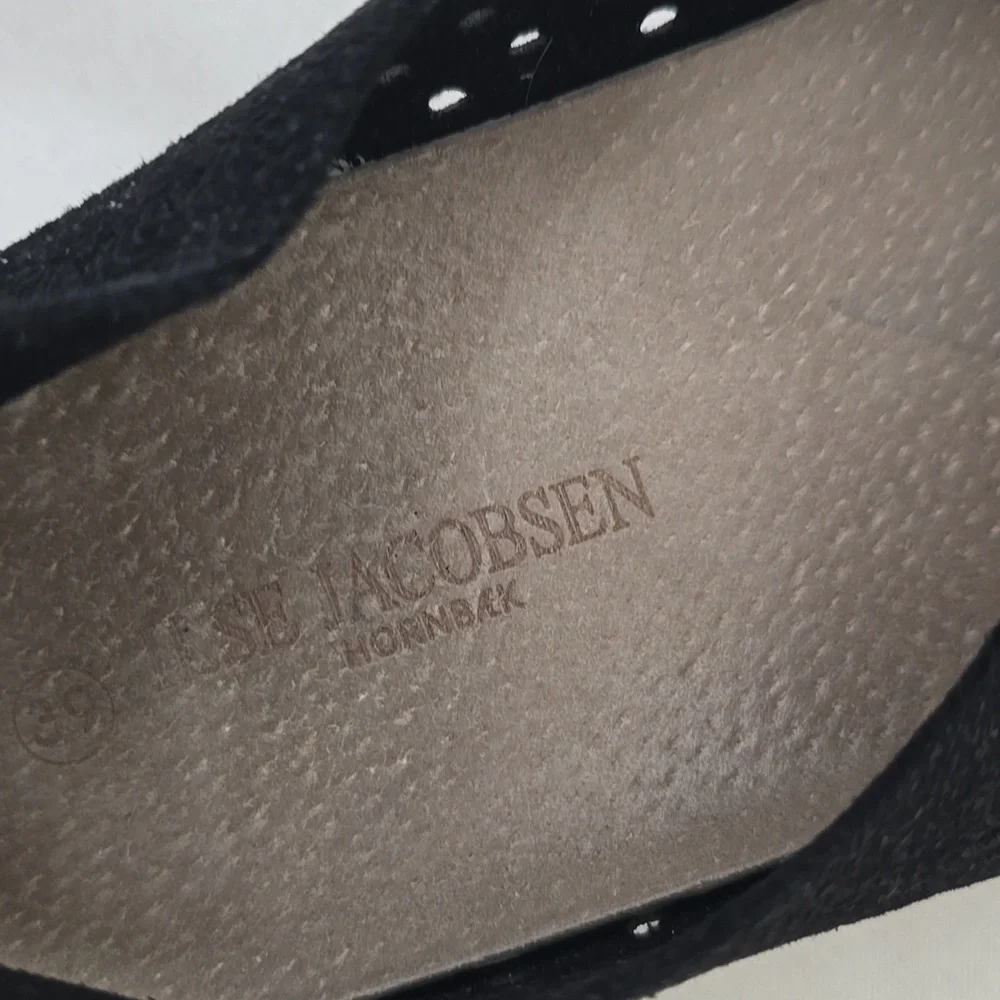 Ilse Jacobsen‎ Black Espadrilles 39
